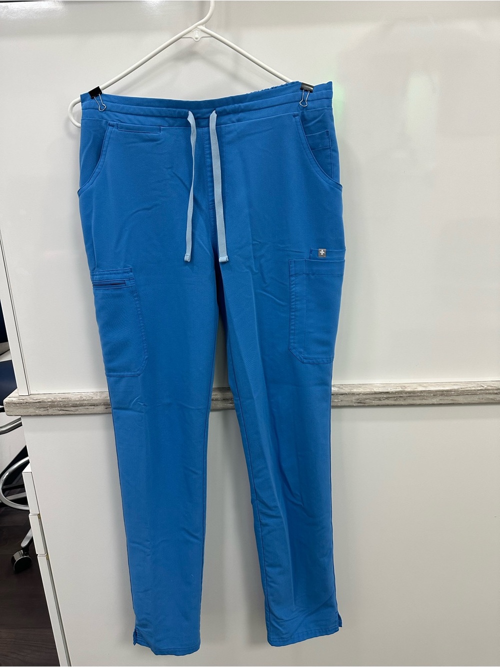FIGS small/tall scrubs pants technical collection in blue